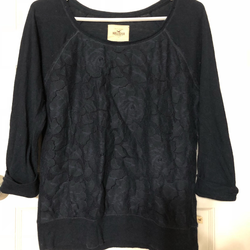Hollister 3/4 sleeve top